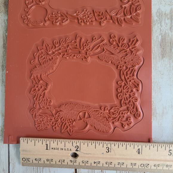 Stampin Up Framing Foliage Cling Stamp Set-NEW - Picture 11 of 12